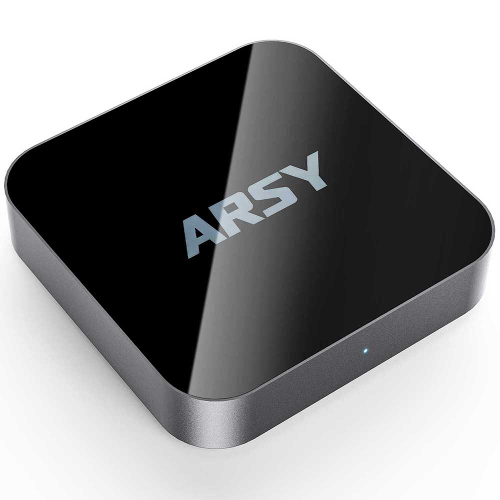 ARSY Ne-2 Plus Music Streamer, Streaming Music Receiver, Airplay 2 Receiver, Wireless Audio Receiver Stream Hi-Res Audio