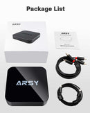 ARSY Ne-3 Streaming Music Receiver, Airplay 2 Receiver, Audio WiFi Receiver Streamer Hi-Res Audio from Spotify, Tidal, Roon and More