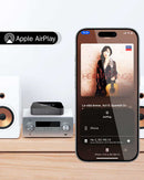 ARSY Ne-2 Streaming Music Receiver, Airplay 2 Receiver, Wireless Audio Receiver Stream Hi-Res Audio from Spotify, Tidal, Roon and More