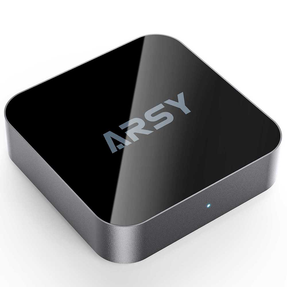 ARSY Ne-3 Streaming Music Receiver, Airplay 2 Receiver, Audio WiFi Receiver Streamer Hi-Res Audio from Spotify, Tidal, Roon and More