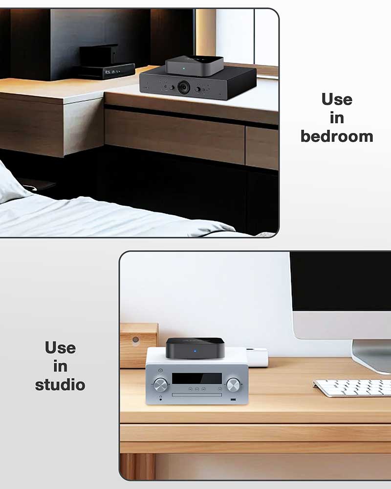 ARSY Ne-3 Streaming Music Receiver, Airplay 2 Receiver, Audio WiFi Receiver Streamer Hi-Res Audio from Spotify, Tidal, Roon and More